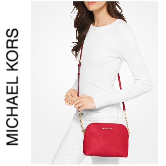 NWT authentic MK leather Cindy dome crossbody - Picture 6 of 6